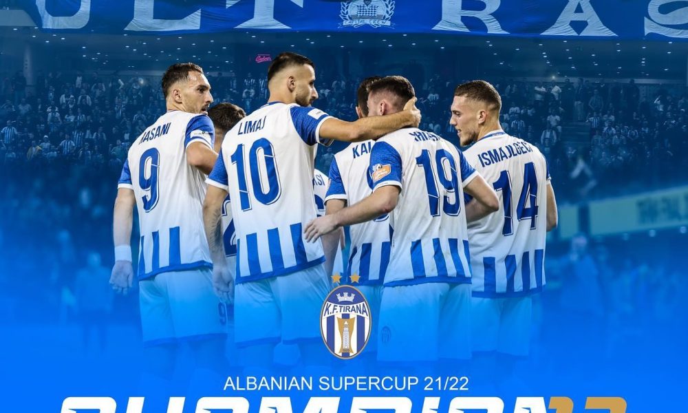 Tirana përmbys Vllazninë  fiton për herë të 12 të Superkupën